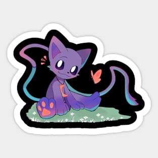 cat nap poppy playtime Sticker